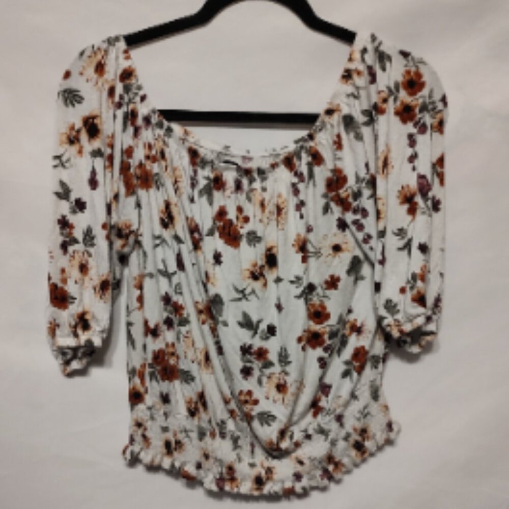 Off Shoulder   Spring Summer Women's Large Blouse